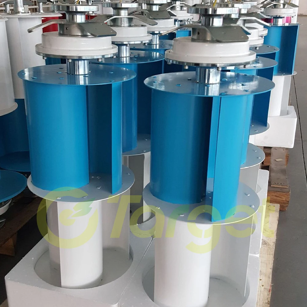 Wind Solar Hybrid Kit - Generator 15KW Wind Turbine Vertical Axis
