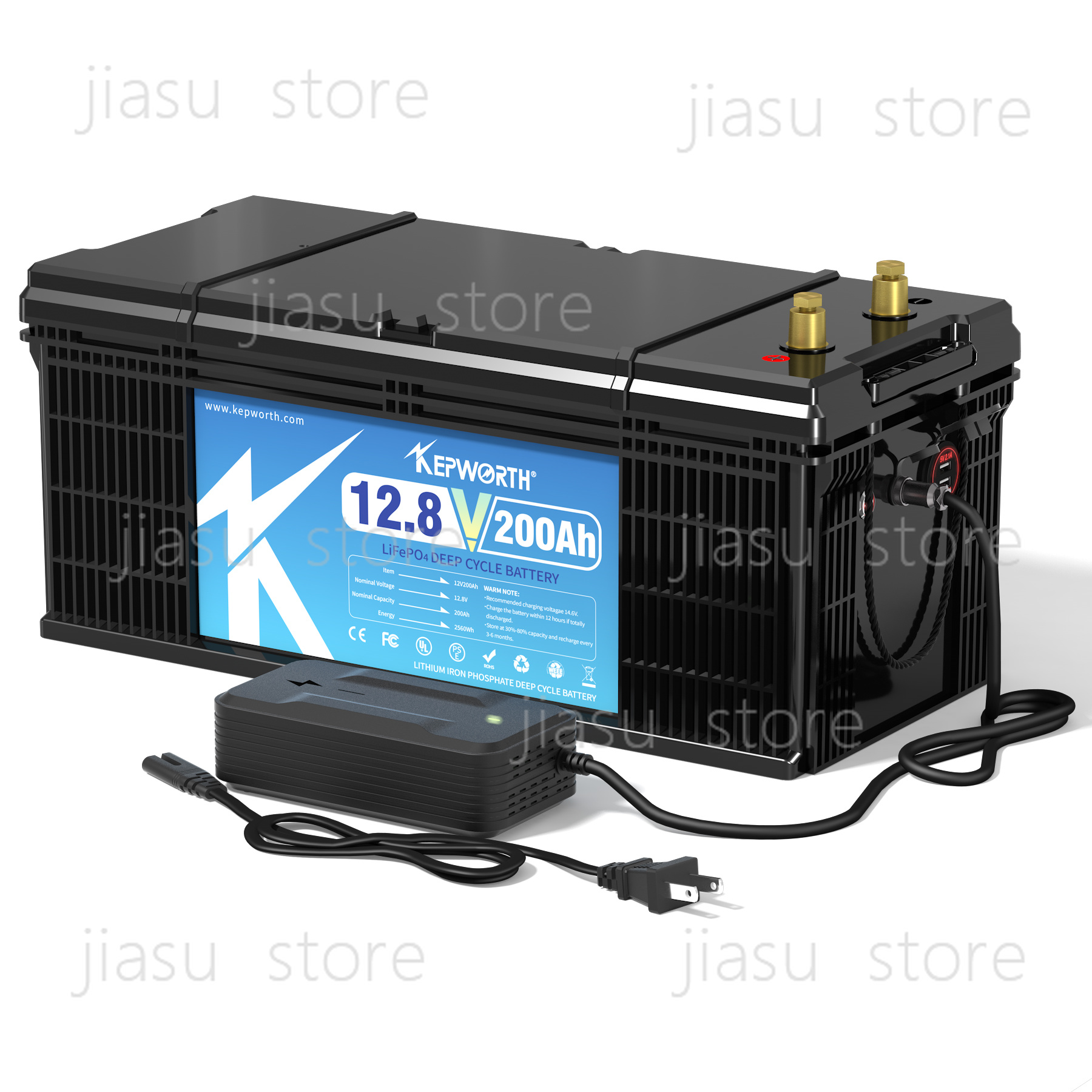 Lifepo4 Battery 12v 100Ah 120A - مراجعة Lifepo4 Battery Pack وسعره