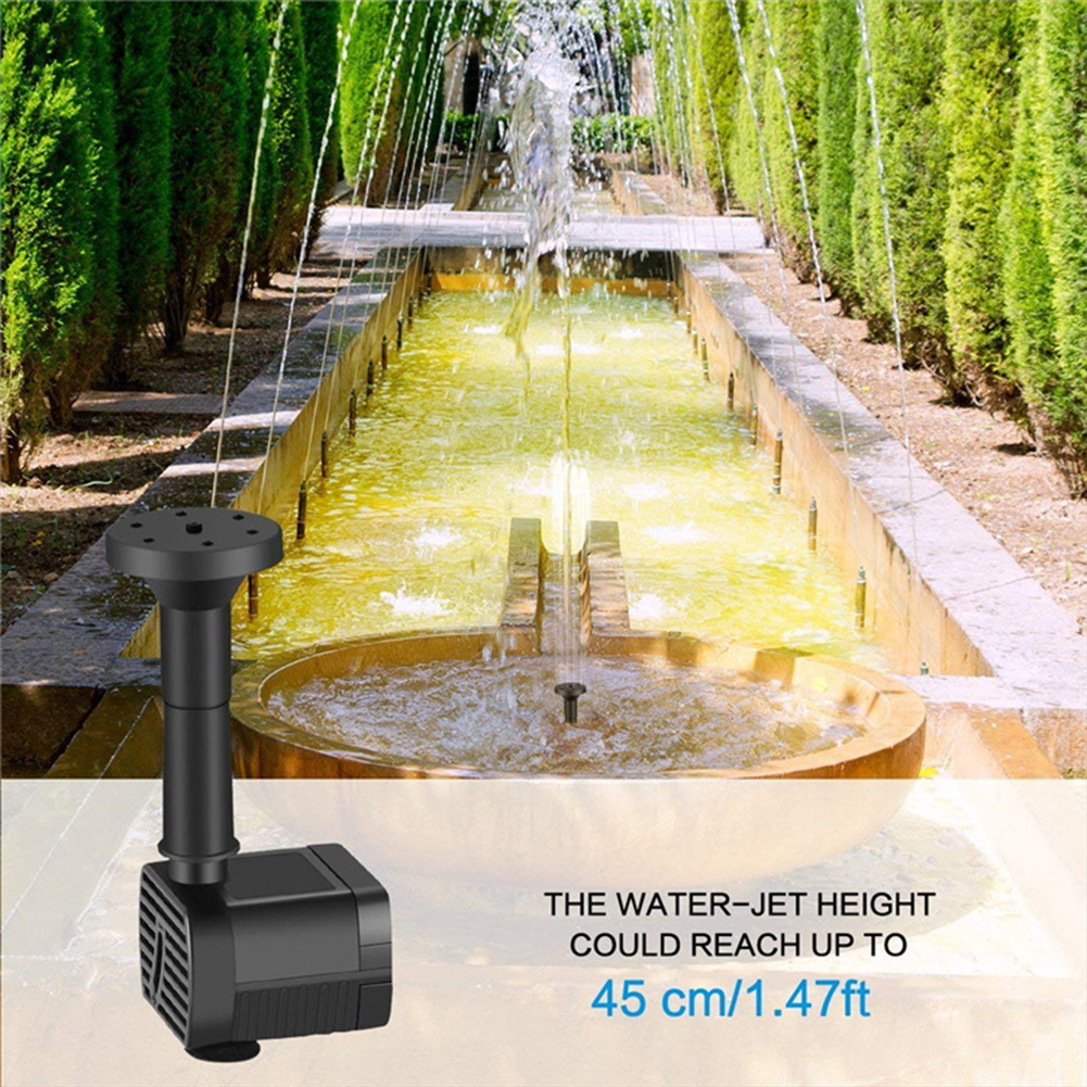 Solar Panel Powered Water Feat - مراجعة Solar Pool Pump Kit وسعره