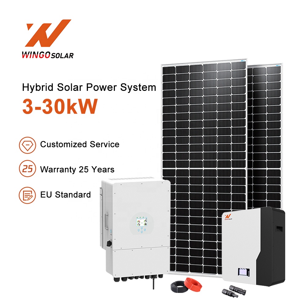 Off Grid Solar Energy System C - مراجعة Wind Solar Hybrid Kit وسعره