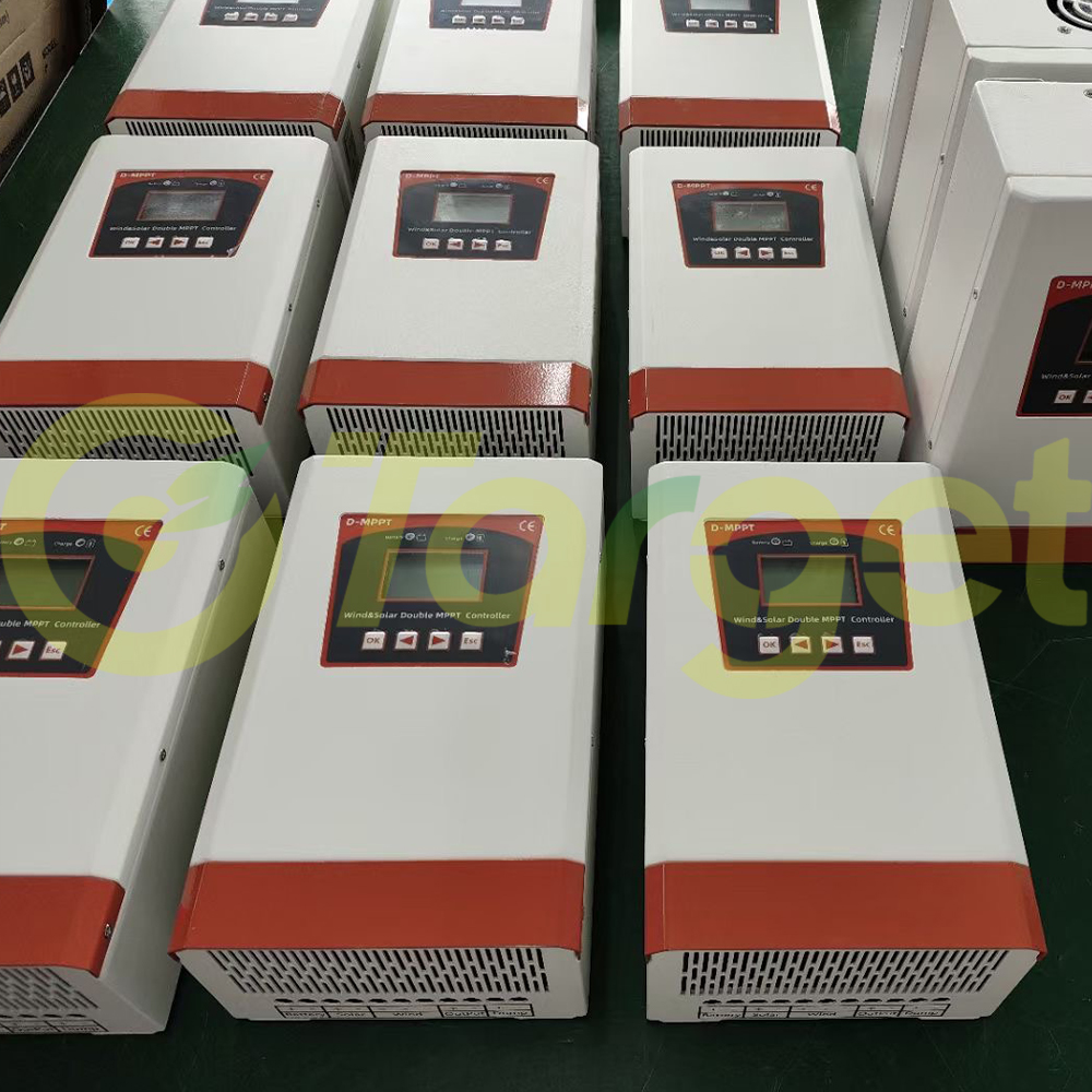 12V 24V 48V 5KW 8KW 10KW 15KW  - مراجعة Wind Solar Hybrid Kit وسعره