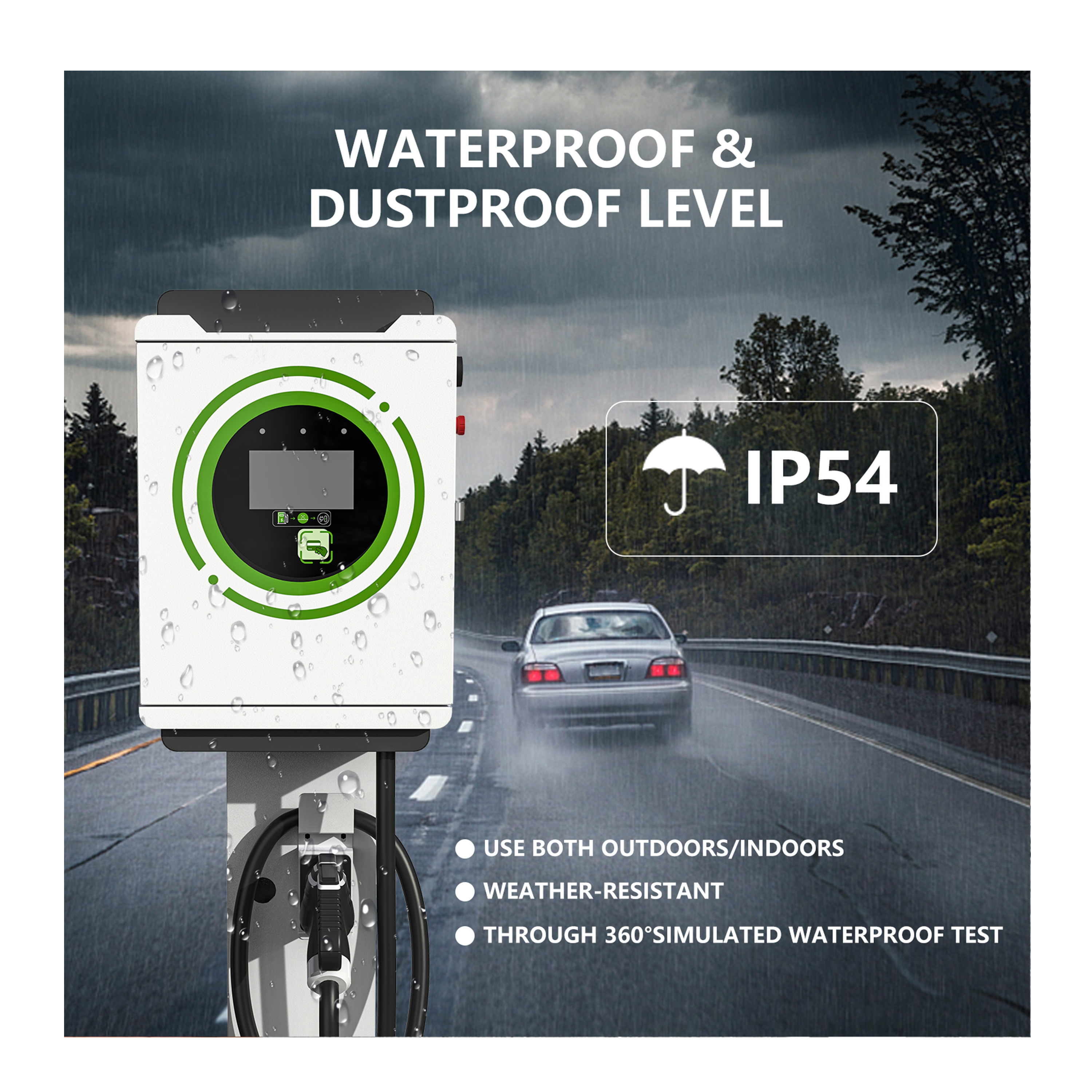 20KW/30KW/40KW DC Fast EV Char - مراجعة Ev Charger Wallbox وسعره