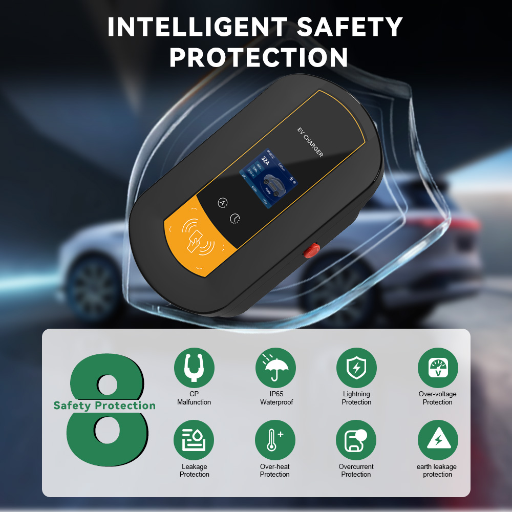 IPENGEN Type2 EV Charging Stat - مراجعة Ev Charger Wallbox وسعره