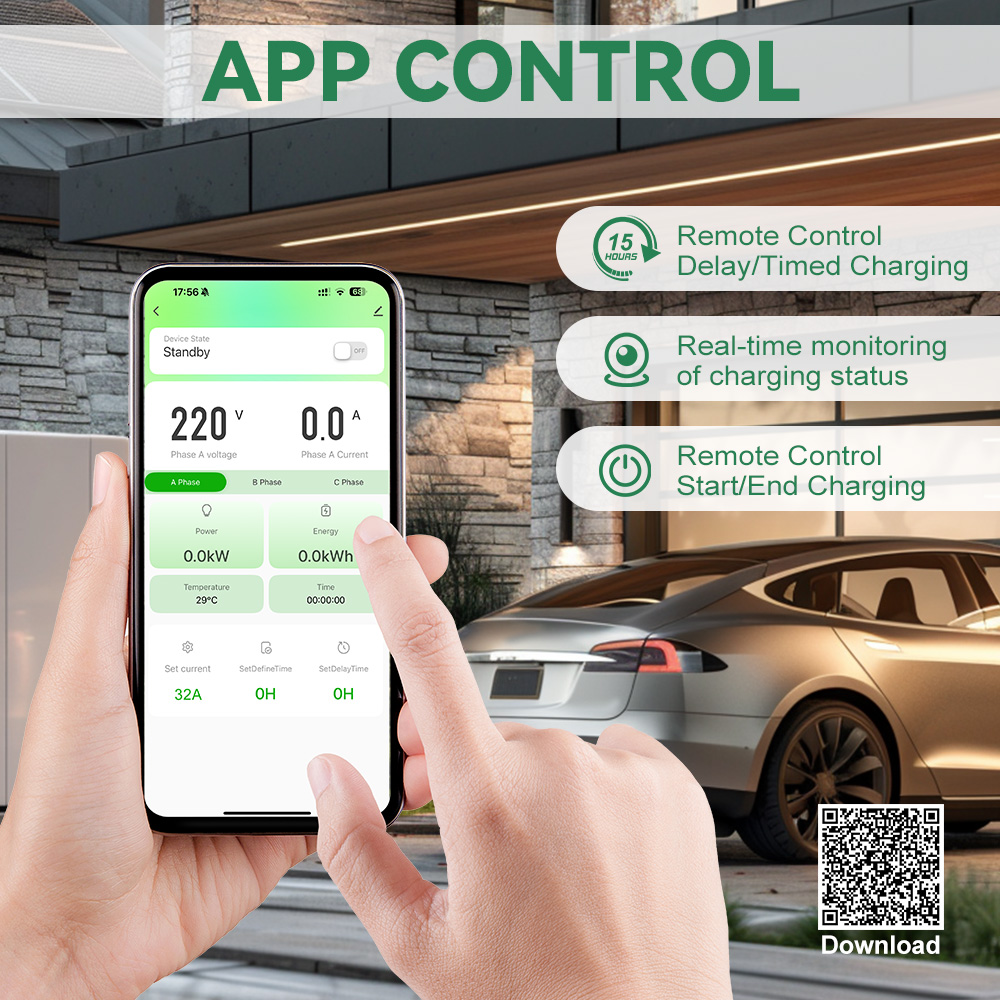 IPENGEN Type2 EV Charging Stat - مراجعة Ev Charger Wallbox وسعره