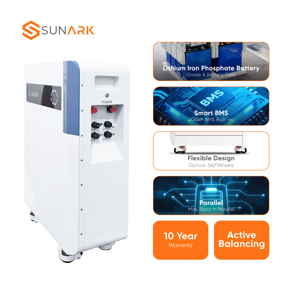 SunArk 10kWh 15kWh Lifepo4 Lit - مراجعة Lifepo4 Battery Pack وسعره