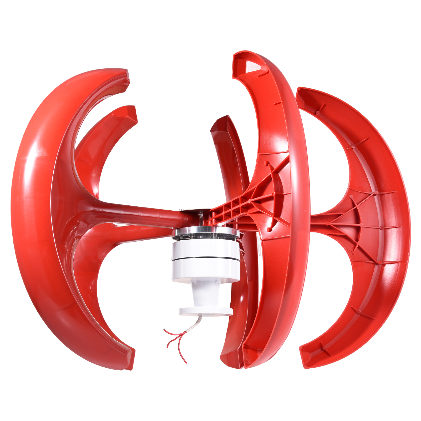 400W Vertical Axis Wind Turbin - مراجعة Wind Solar Hybrid Kit وسعره