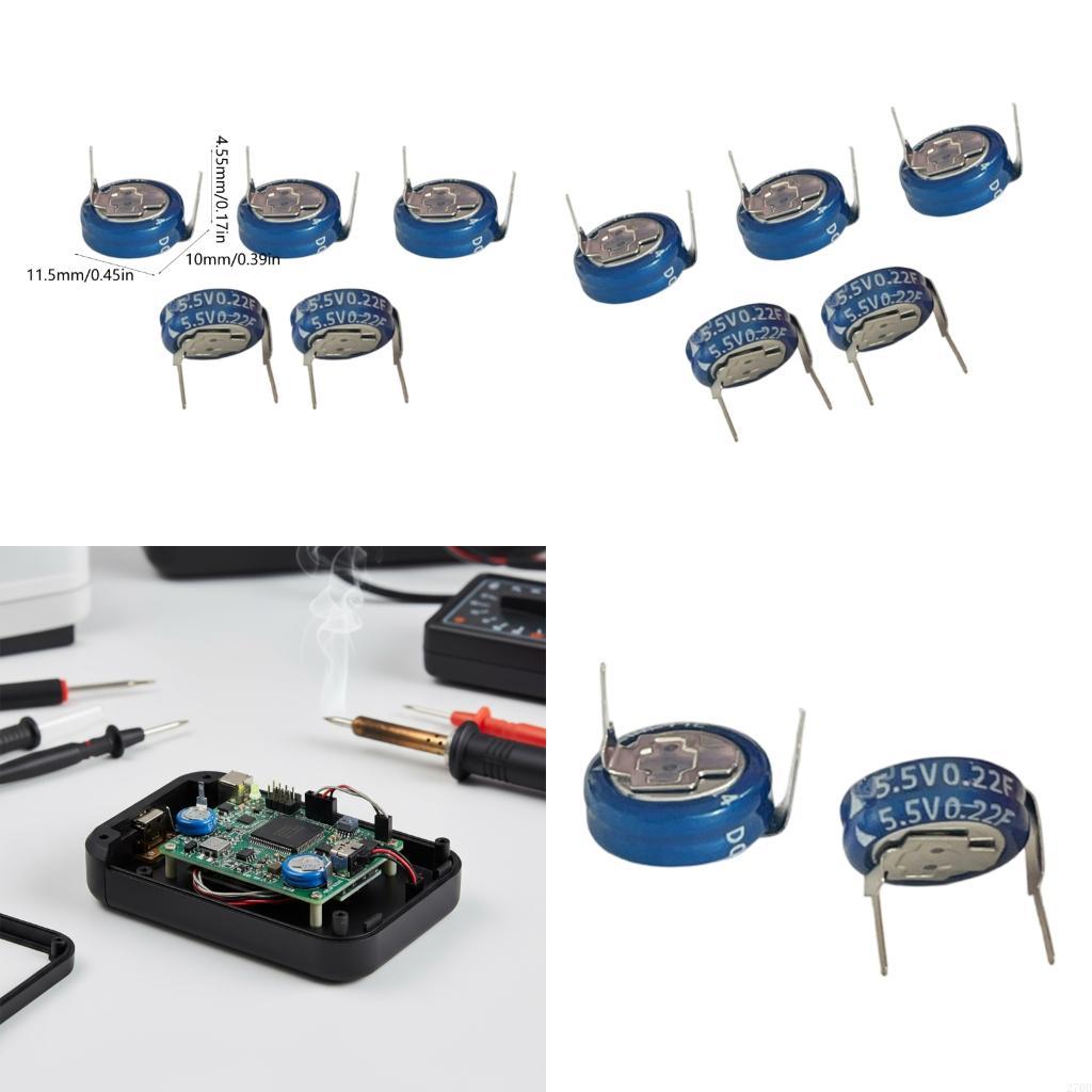  5 Piece 5.5V 0.22F H Type Cap - مراجعة Renewable Energy Types وسعره