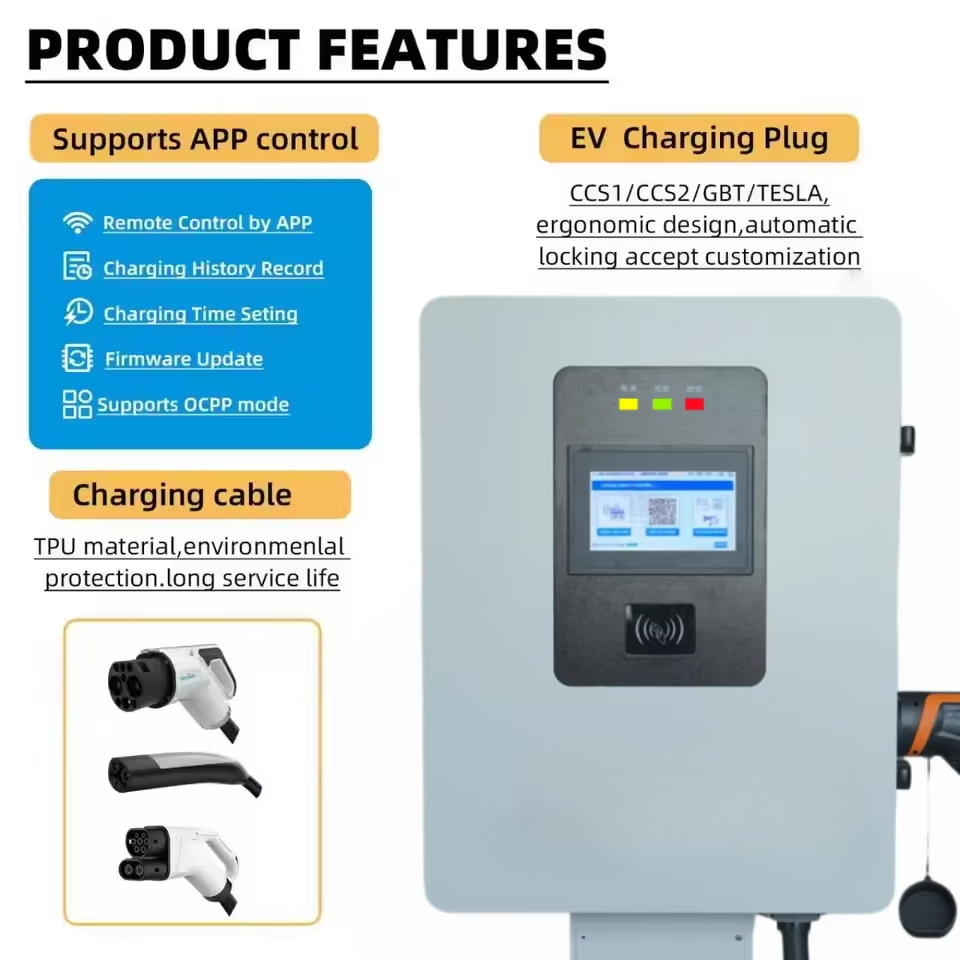 YIXINDIAN IP55 20kW 30kW 40kW  - مراجعة Ev Charger Wallbox وسعره