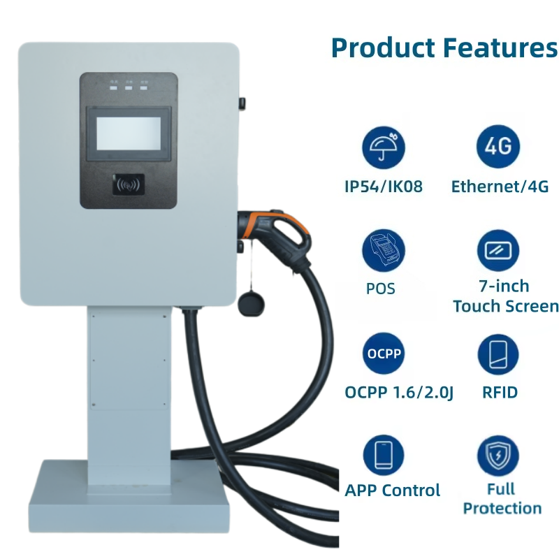 YIXINDIAN IP55 20kW 30kW 40kW  - مراجعة Ev Charger Wallbox وسعره