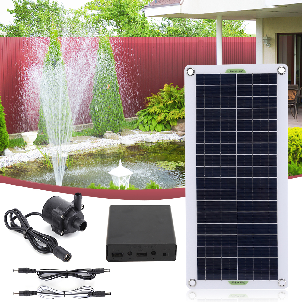 30W 18V Solar Panel With 800L/ - مراجعة Solar Pool Pump Kit وسعره