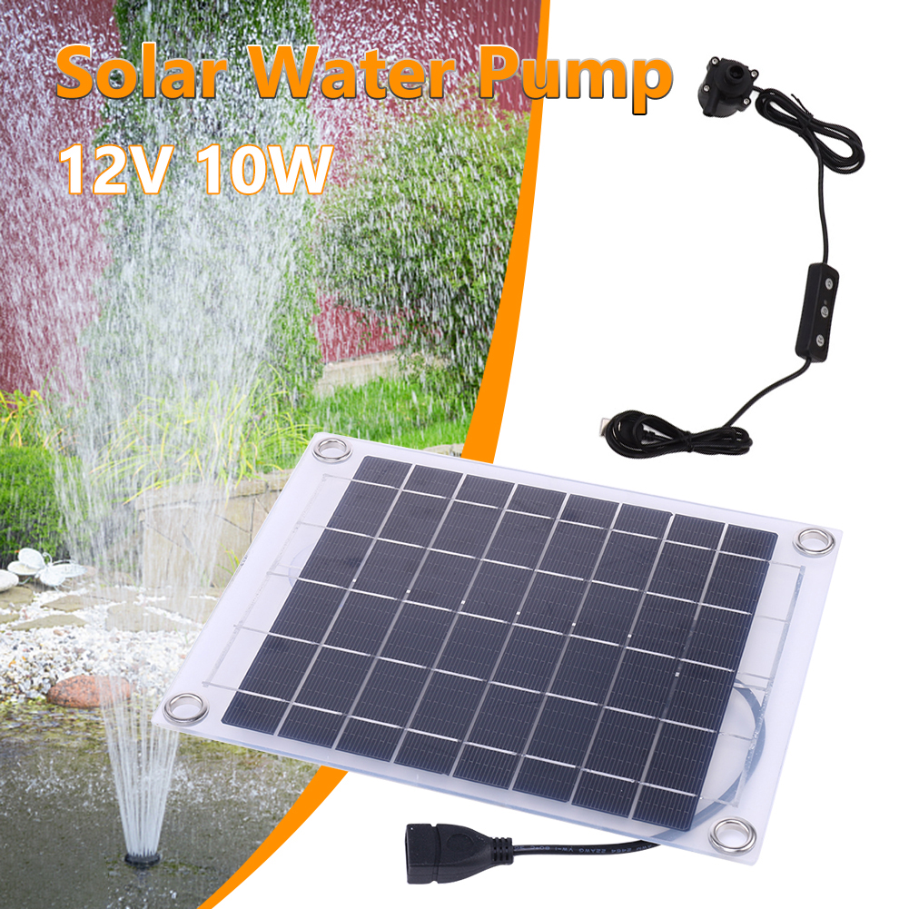 12V 10W Solar Water Pump Water - مراجعة Solar Pool Pump Kit وسعره