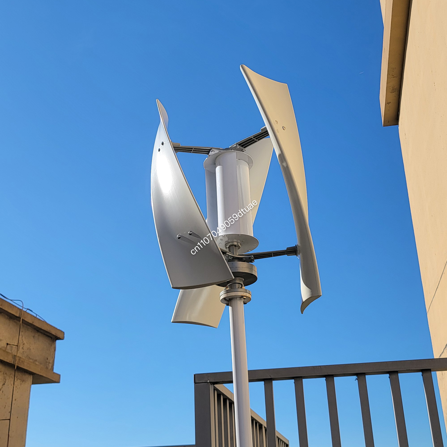 5000W 6000W Vertical Wind Turb - مراجعة Wind Solar Hybrid Kit وسعره