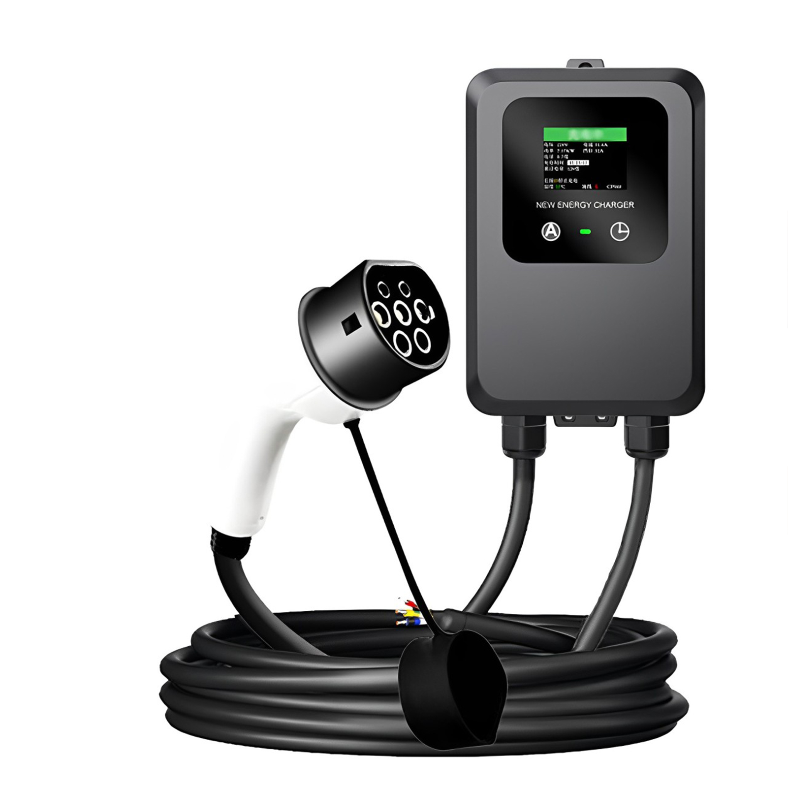EV Charger 32A-24A-16A-8A 7KW  - مراجعة Ev Charger Wallbox وسعره