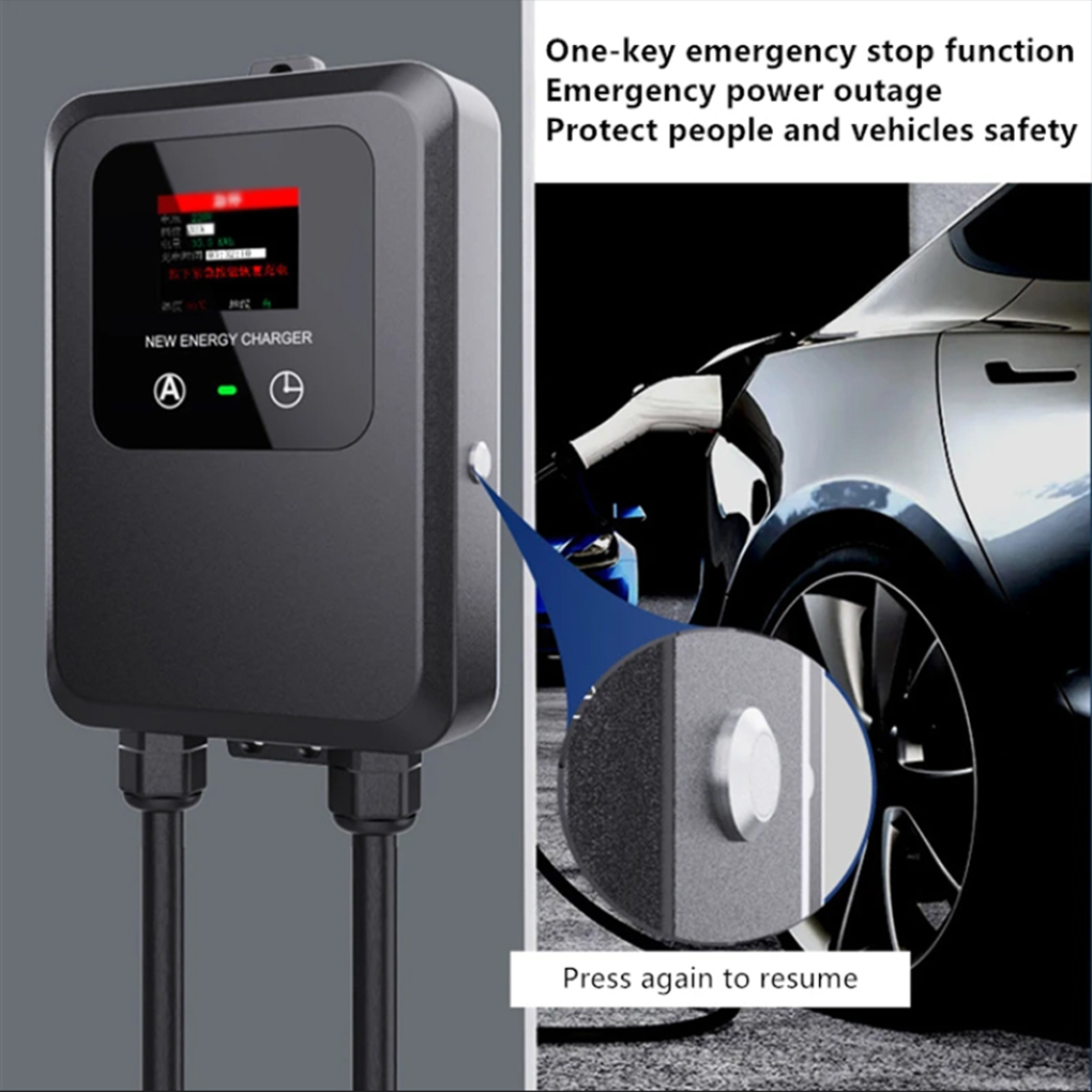 EV Charger 32A-24A-16A-8A 7KW  - مراجعة Ev Charger Wallbox وسعره