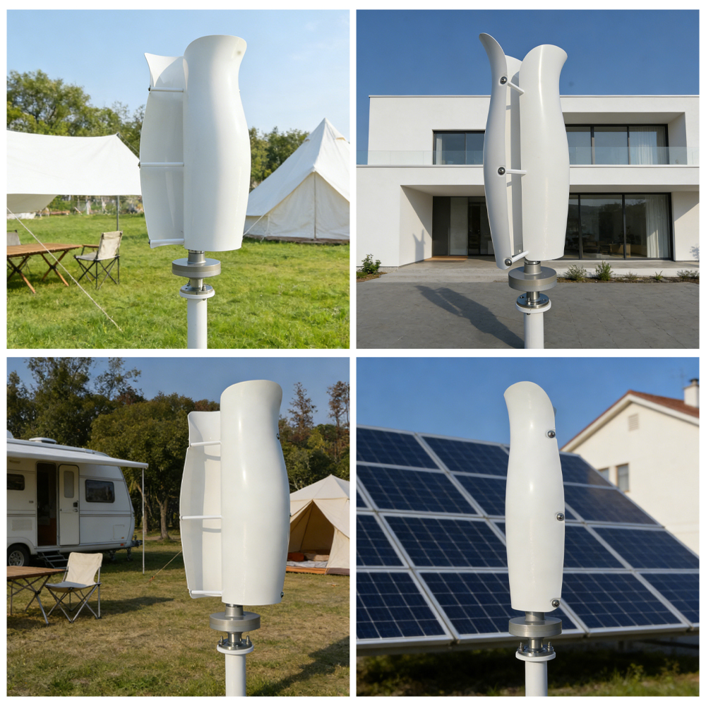 SMARAAD 3KW 5KW Vertical Wind  - مراجعة Wind Solar Hybrid Kit وسعره