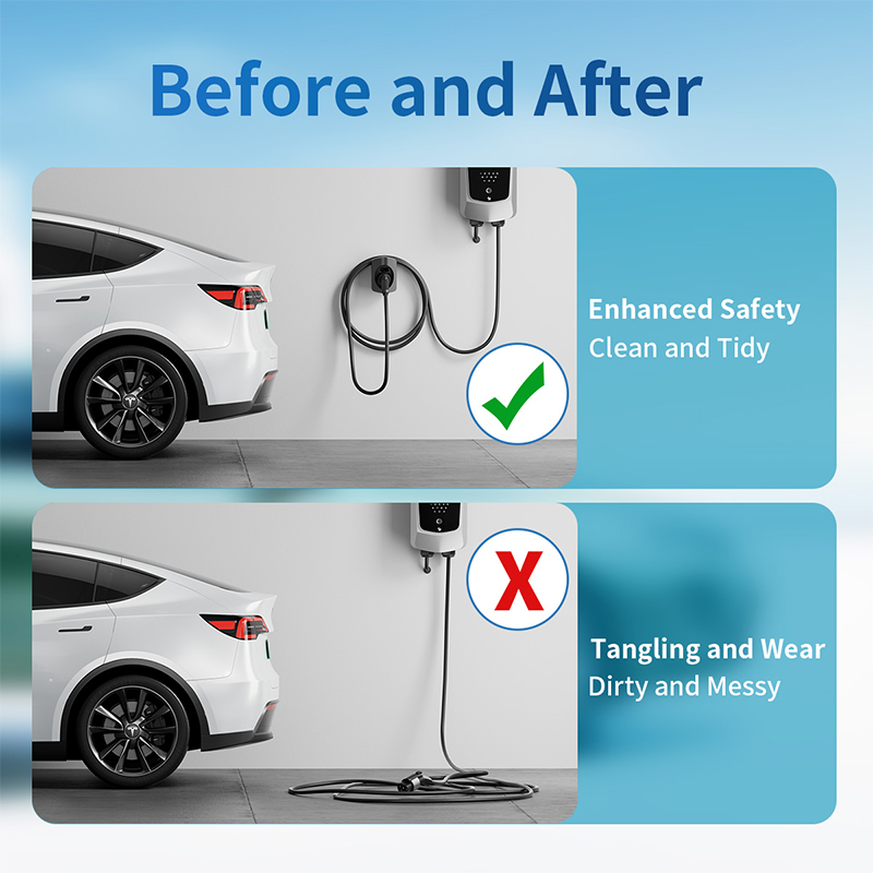 EV Charger Cable Holder For Ty - مراجعة Ev Charger Wallbox وسعره