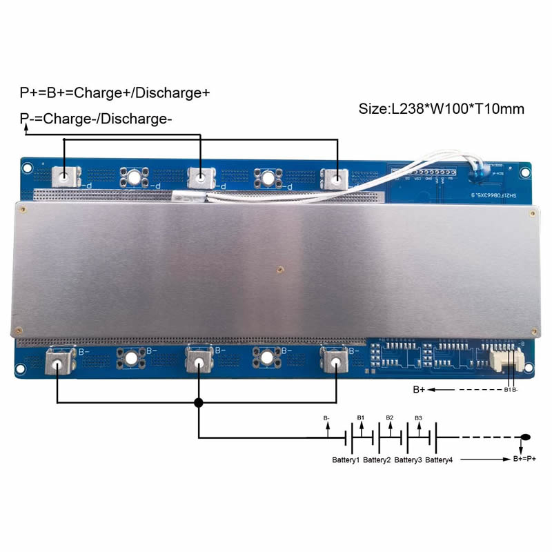 16S 100A BMS for 48V Li-ion/Li - مراجعة Lifepo4 Battery Pack وسعره