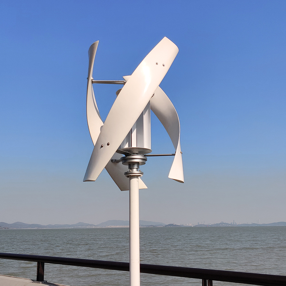 3KW 5KW Vertical Axis Wind Tur - مراجعة Wind Solar Hybrid Kit وسعره