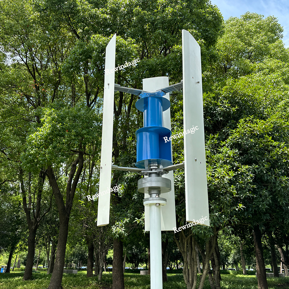 Low Noise High Power 10KW Vert - مراجعة Wind Solar Hybrid Kit وسعره