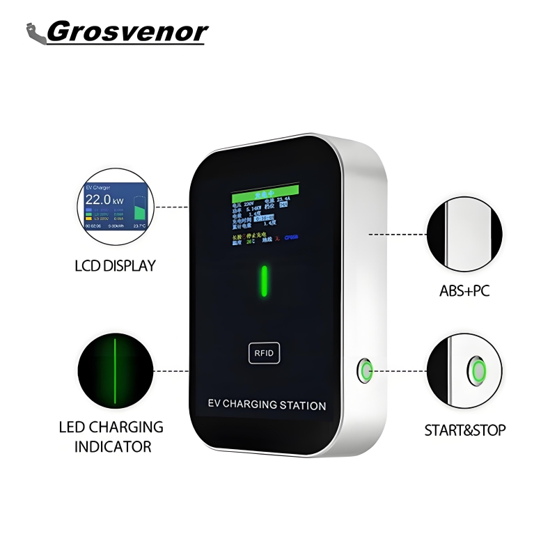 New 7KW Type2 Electric Vehicle - مراجعة Ev Charger Wallbox وسعره
