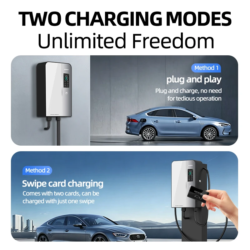 ROMADA Type2 GBT20234 EV Charg - مراجعة Ev Charger Wallbox وسعره