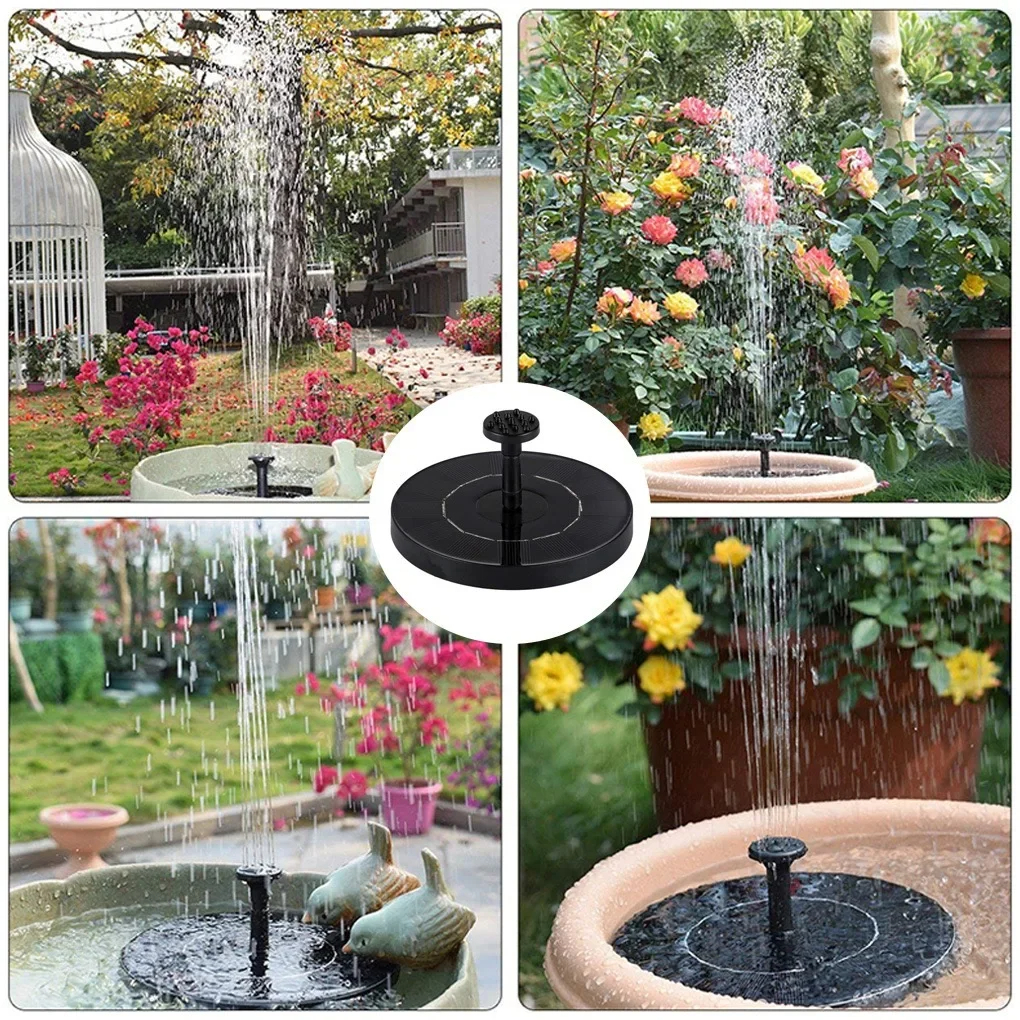 Mini Solar Water Fountain - So - مراجعة Solar Pool Pump Kit وسعره