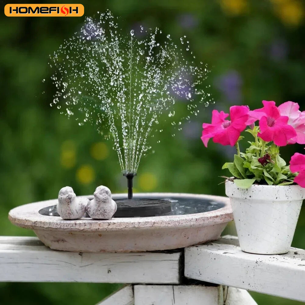 Mini Solar Water Fountain - So - مراجعة Solar Pool Pump Kit وسعره