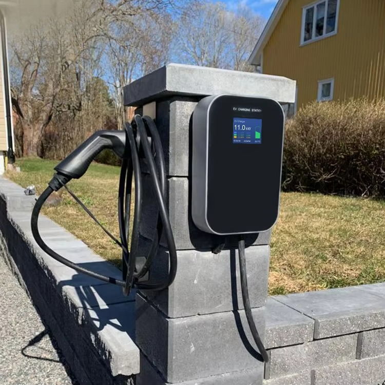OEM Mode 3 16A 3 Phase 11KW Ch - مراجعة Ev Charger Wallbox وسعره