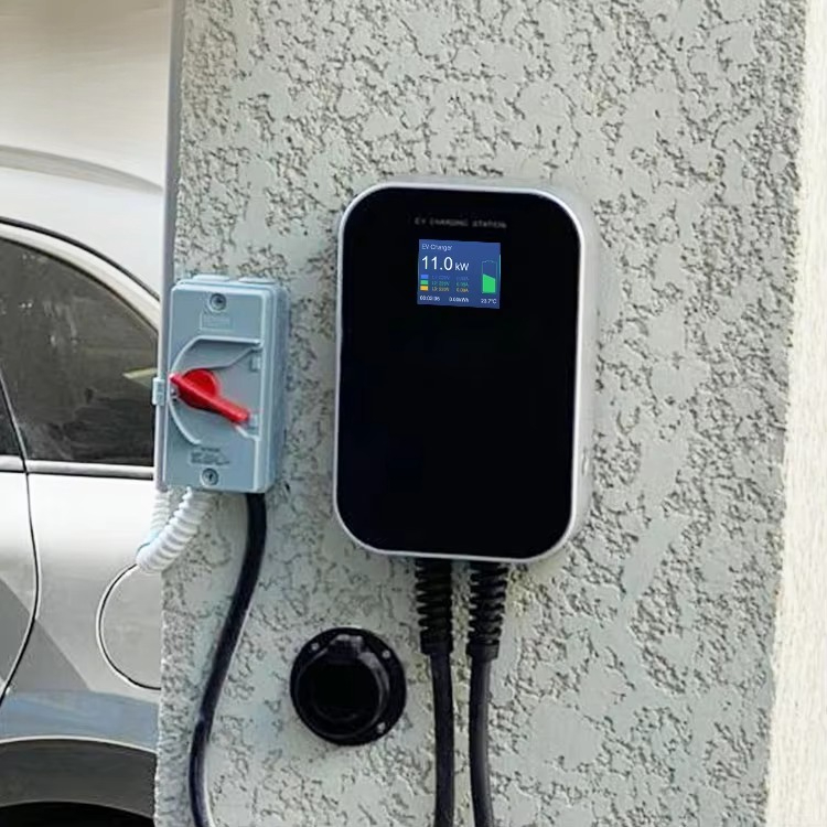 OEM Mode 3 16A 3 Phase 11KW Ch - مراجعة Ev Charger Wallbox وسعره