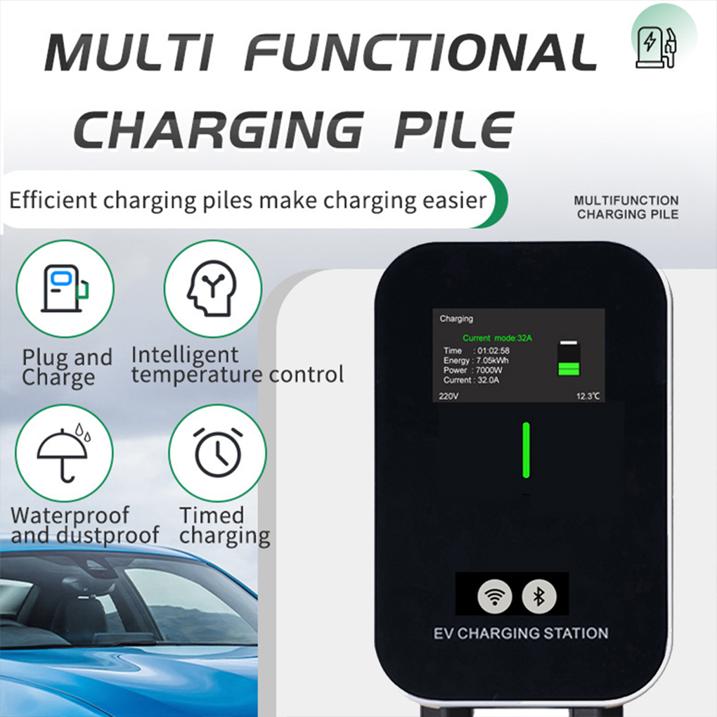 TYPE-2 Wallbox EV Charger 7KW  - مراجعة Ev Charger Wallbox وسعره