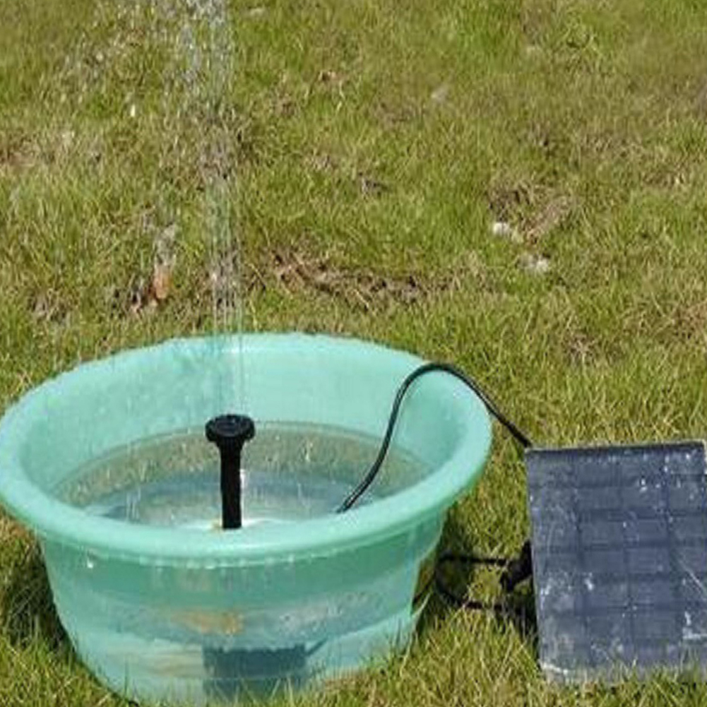 Solar Panel Powered Water Feat - مراجعة Solar Pool Pump Kit وسعره