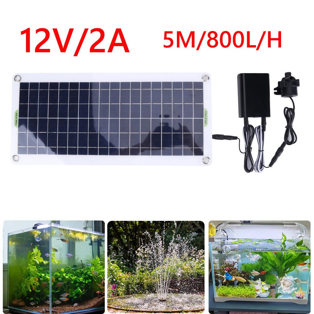 18V 30W Fountain Panel Pump Ga - مراجعة Solar Pool Pump Kit وسعره