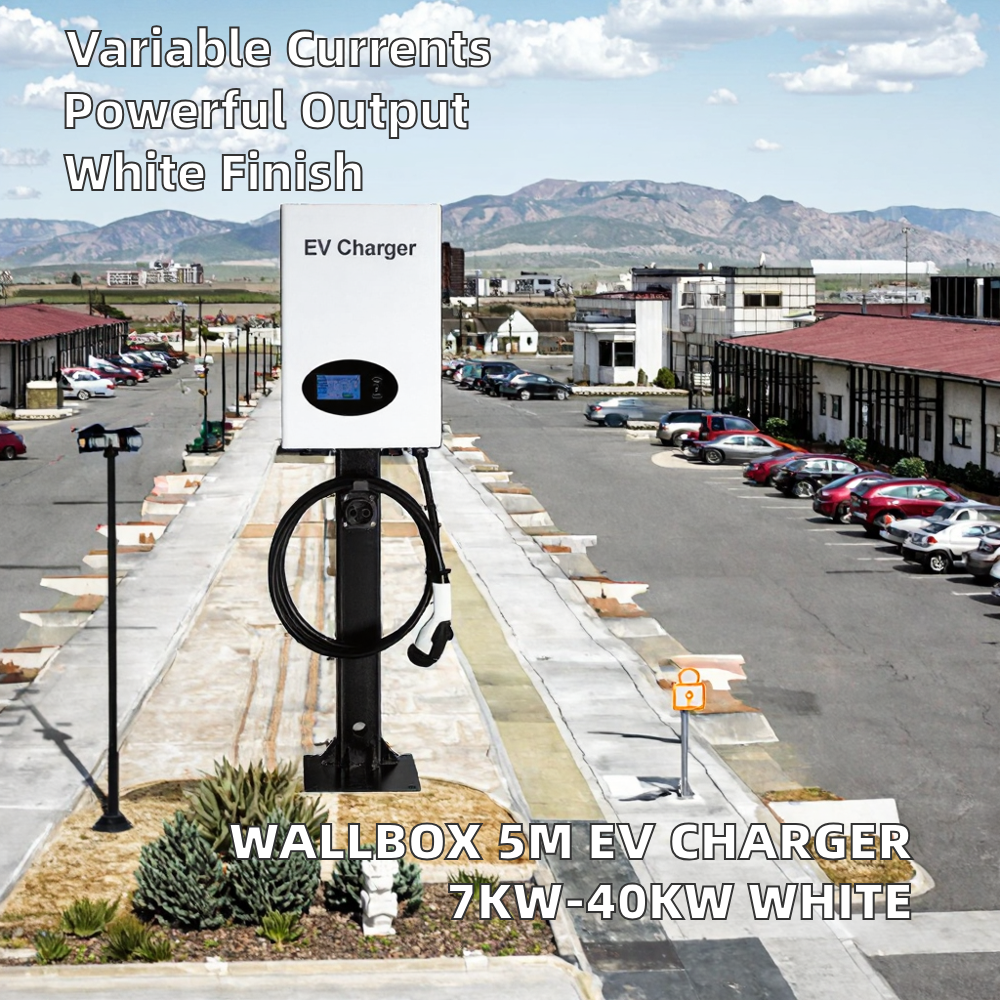Wallbox New 5m Cable  & Commer - مراجعة Ev Charger Wallbox وسعره