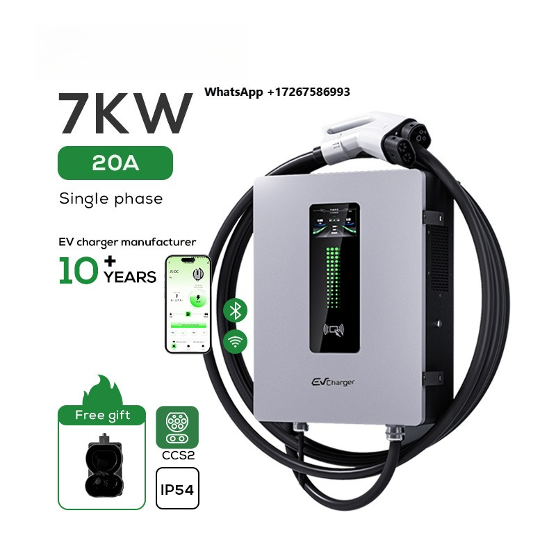 Ovrod Wall Mounted Ev Home Cha - مراجعة Ev Charger Wallbox وسعره