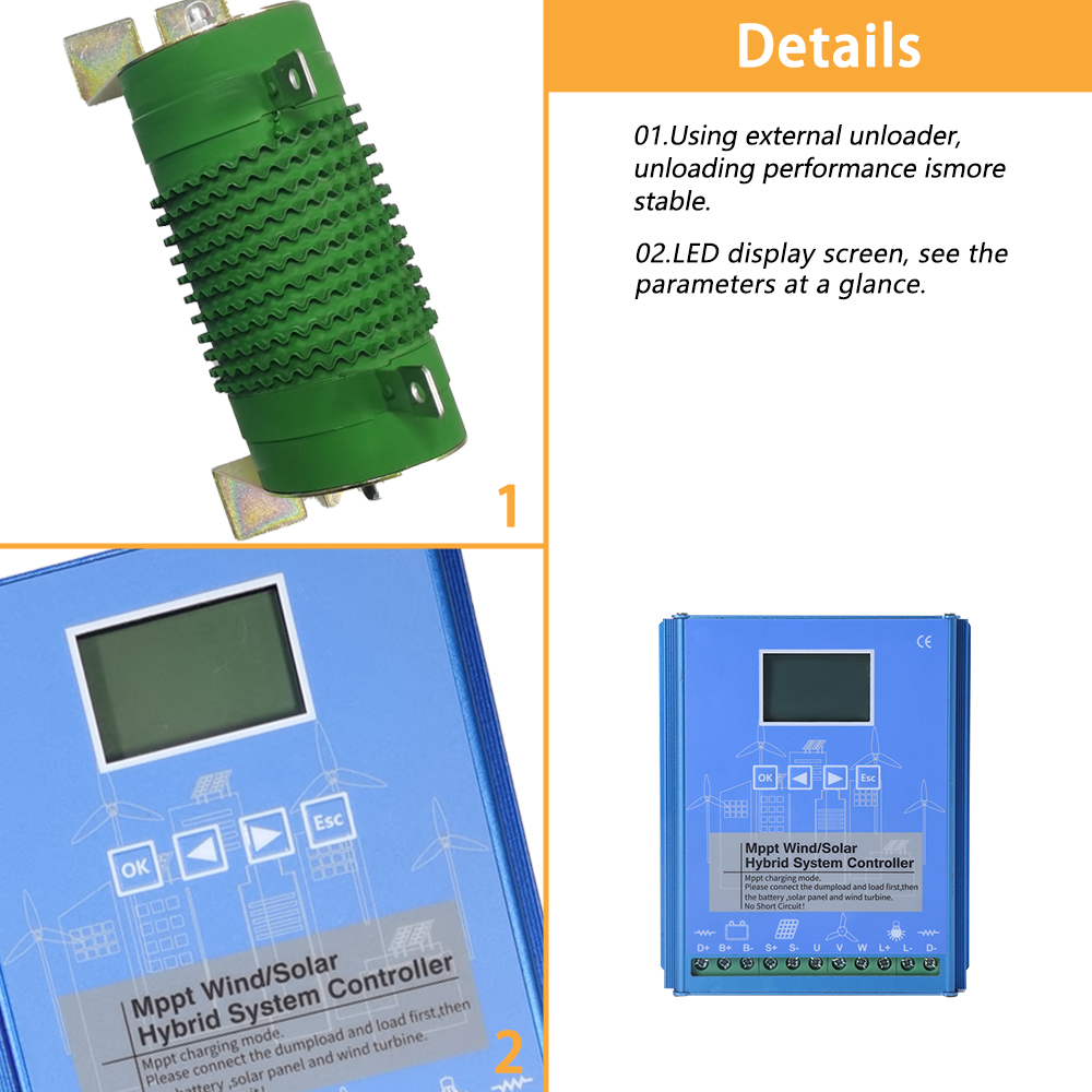 Solar &Wind Hybrid System MPPT - مراجعة Wind Solar Hybrid Kit وسعره