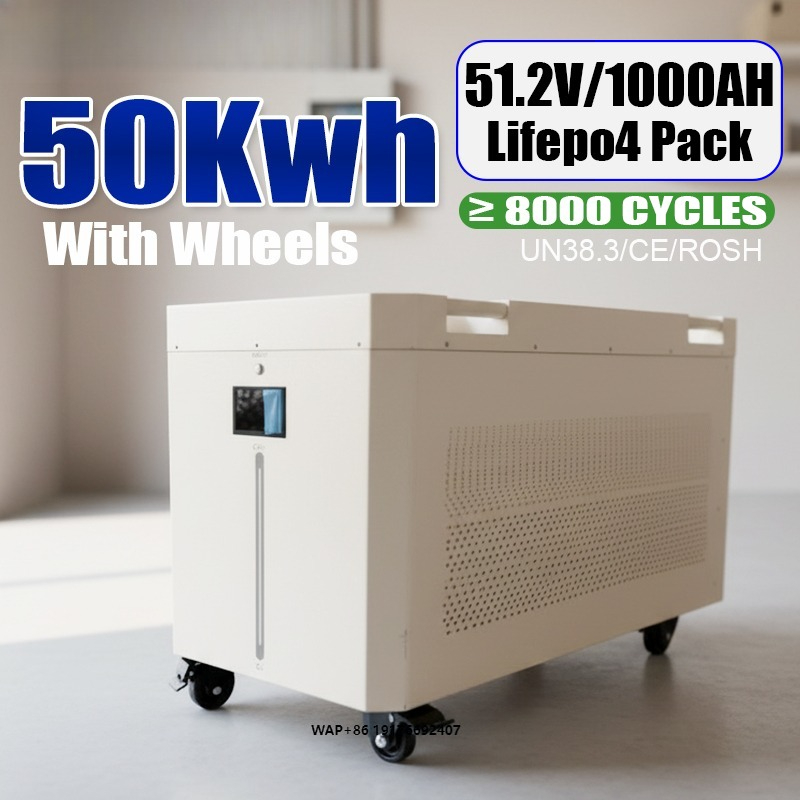 QSO All in One 51.2V 50Kw 50KW - مراجعة Lifepo4 Battery Pack وسعره